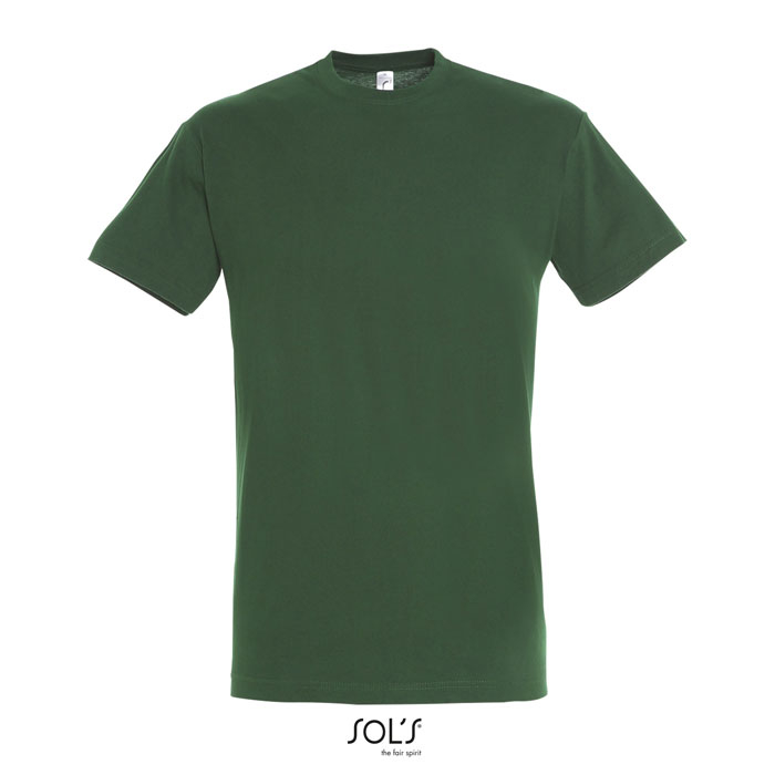 Tshirt unisex personnalisé en coton 150g - REGENT Vert bouteille